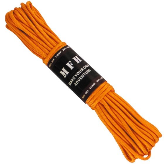 MFH Fallskärmslina 50 ft - Orange