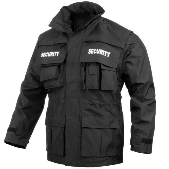 MFH Security Jacka - Svart