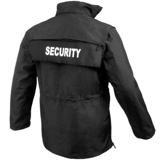 MFH Security Jacka - Svart