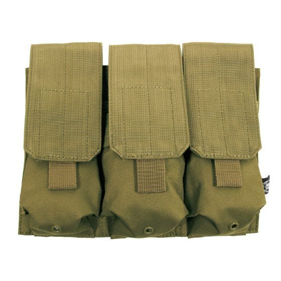 MFH M4/M16 MOLLE Trippel Magasinficka - Coyote