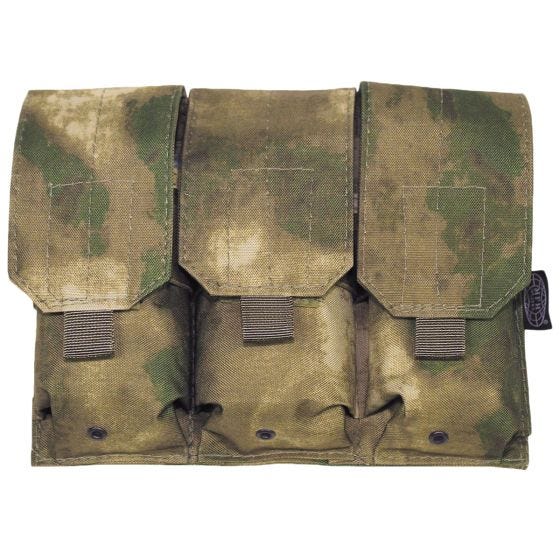 MFH M4/M16 MOLLE Trippel Magasinficka - HDT Camo FG