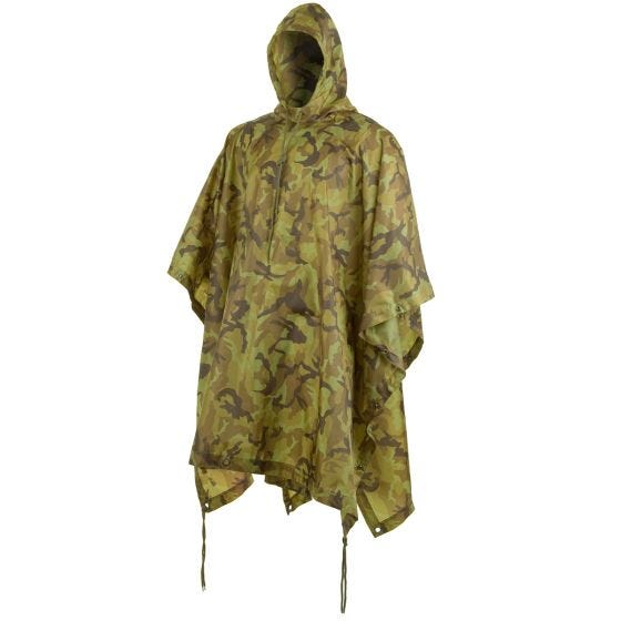 MFH US Poncho Ripstop - Czech Woodland