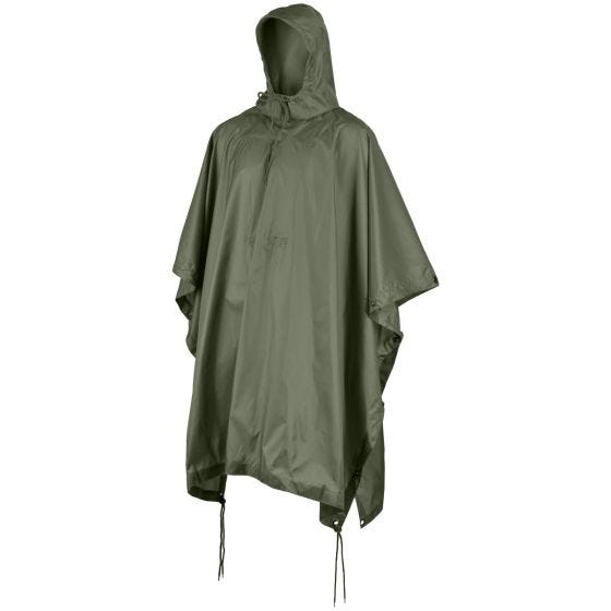 MFH US Poncho Ripstop OD Grön