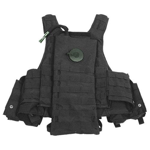 MFH Ranger MOLLE Taktisk Väst - Svart
