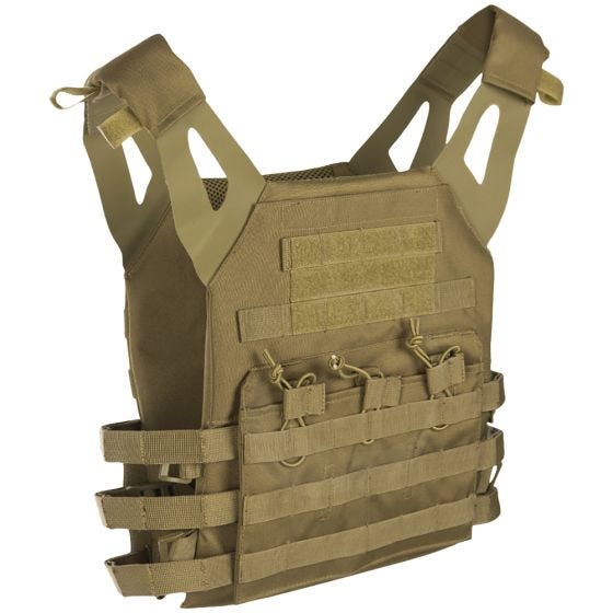 Mil-Tec Gen II Platthållarväst - Coyote