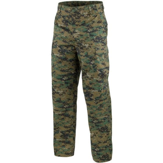Mil-Tec BDU Stridsbyxor - Digital Woodland