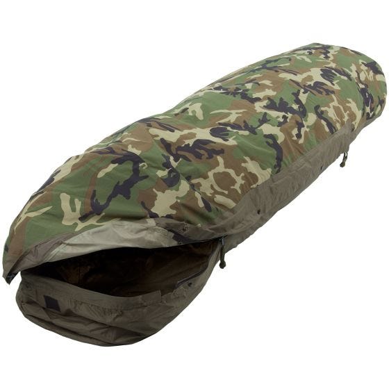Mil-Tec Sovsäcksskydd Modulär 3 Lager - Woodland