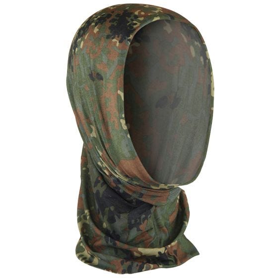 Mil-Tec Huvudbonad Multifunktion Flecktarn