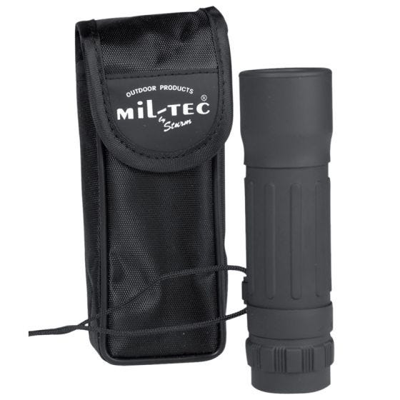 Mil-Tec Monokulär 10x25 - Svart