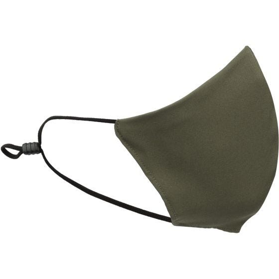 Mil-Tec Mun-/näs-skydd V-formad Elastisk Oliv