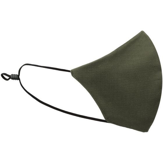 Mil-Tec Mun-/näs-skydd V-formad Ripstop - Oliv
