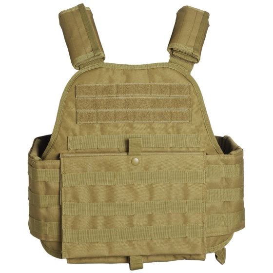Mil-Tec Platthållarväst - Coyote