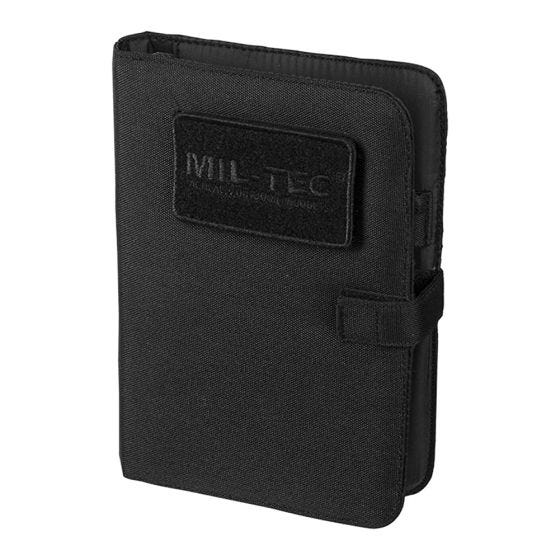 Mil-Tec Liten Notebook Taktisk - Svart