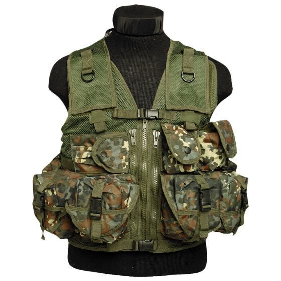 Mil-Tec Ultimate Assault Väst Flecktarn