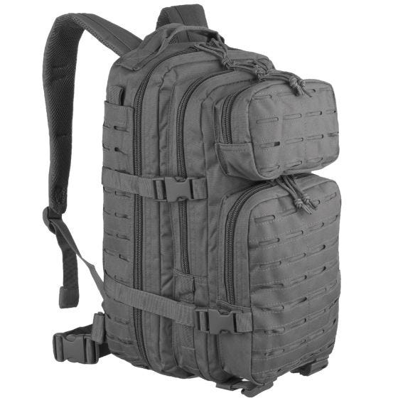 Mil-Tec US Liten Attackpack Laserskuren - Urban Grey
