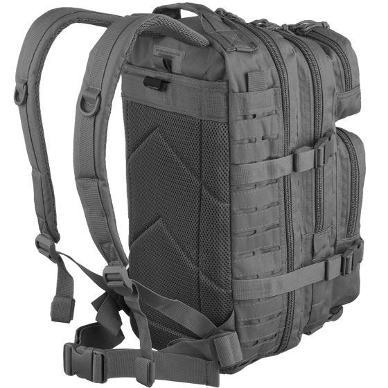 Mil-Tec US Liten Attackpack Laserskuren - Urban Grey