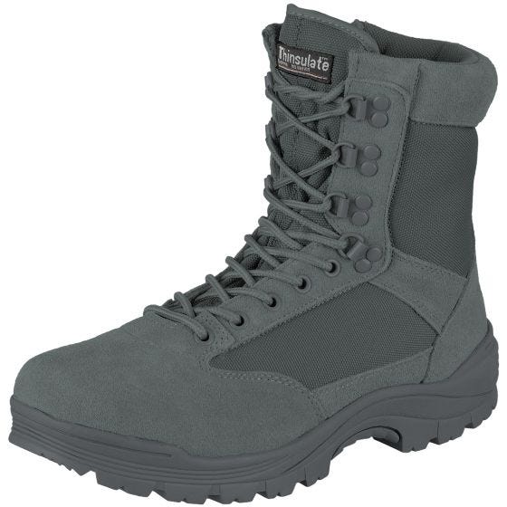 Mil-Tec Kängor med Sidodragkedja Taktisk - Urban Grey