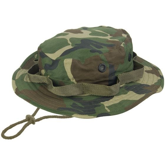 Mil-Tec GI Bonnie-hatt - Woodland