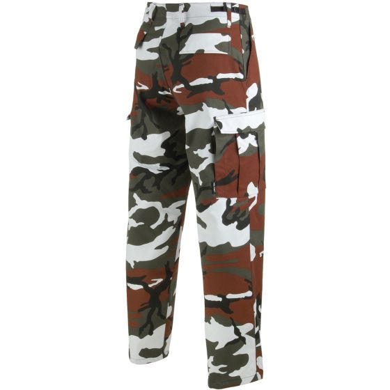 Mil-Tec BDU Ranger Stridsbyxor Red Camo