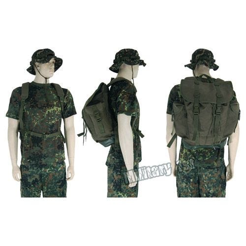 Mil-Tec Bergsryggsäck Tyska Armén - Oliv