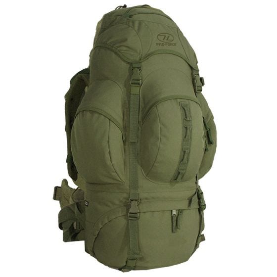 Highlander Forces Loader Ryggsäck 66 L - Oliv