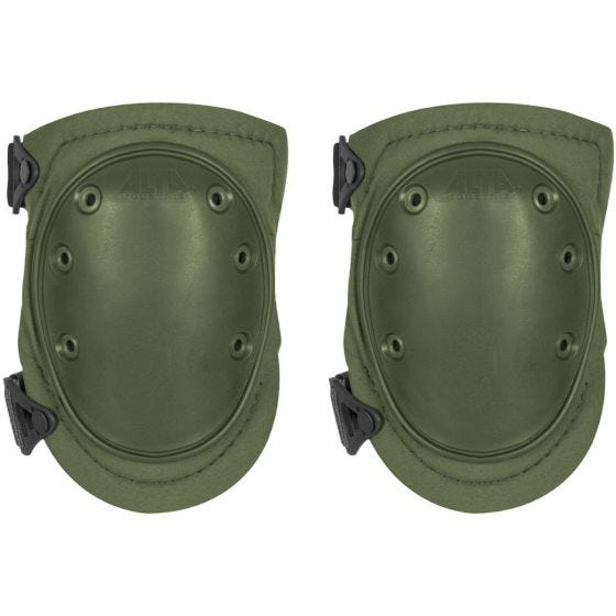 Alta Industries AltaFLEX GEL AltaLOK Knäskydd - Olivgrön