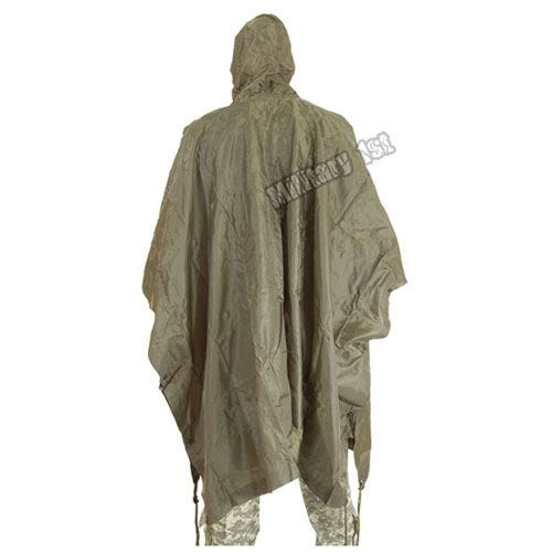 Mil-Tec Vattentät Poncho Ripstop - Oliv
