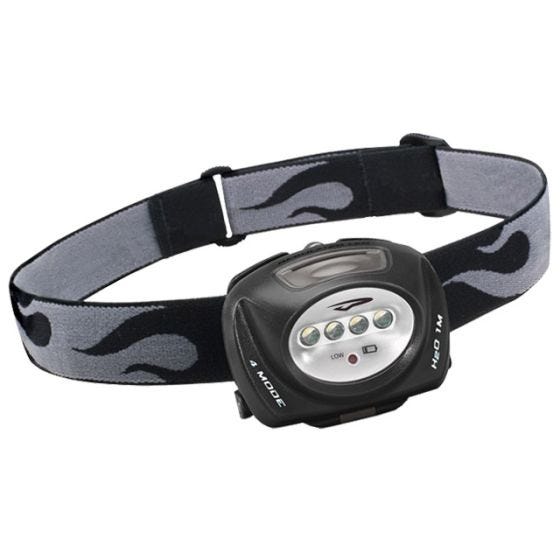 Princeton Tec Quad Pannlampa Svart Fodral