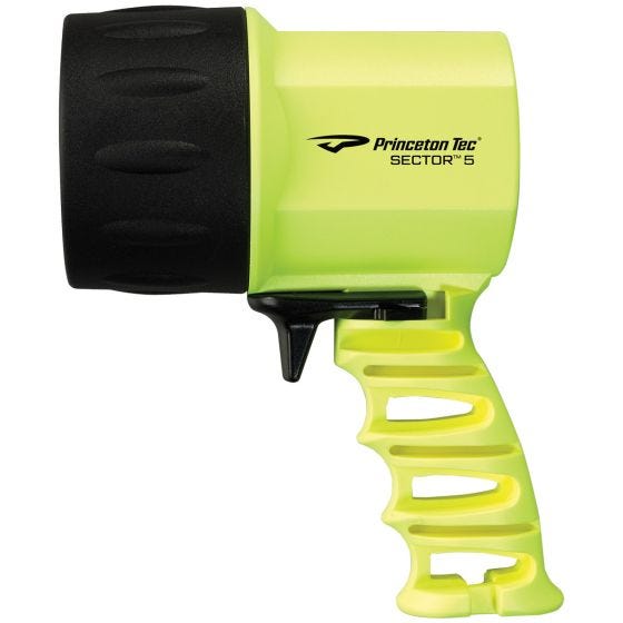Princeton Tec Sector 5 Handfackla - Neon Yellow