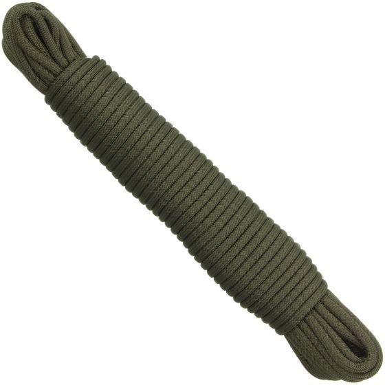 Pro-Force Fallskärmslina 15 m - Oliv