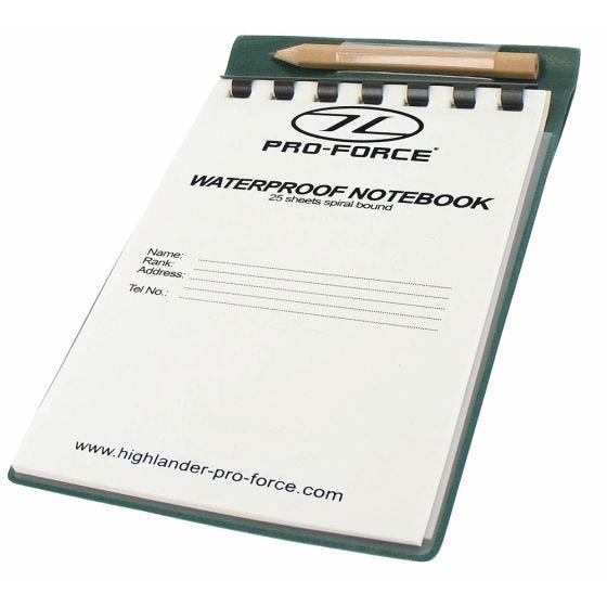 Pro-Force Vattentät Notebook