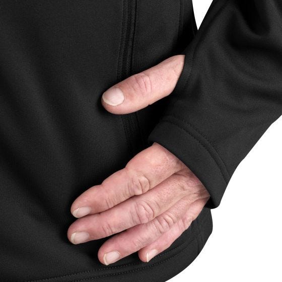 Propper 314 Sweatshirt med Huva Svart