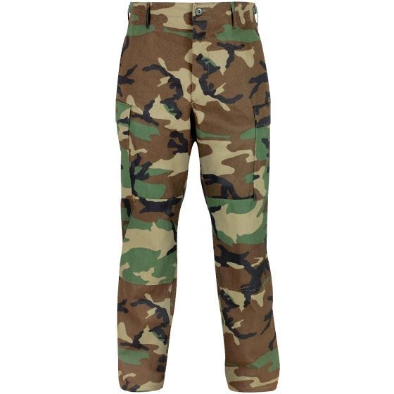 Propper BDU Byxor med Knappgylf Poly-bomull Twill Woodland