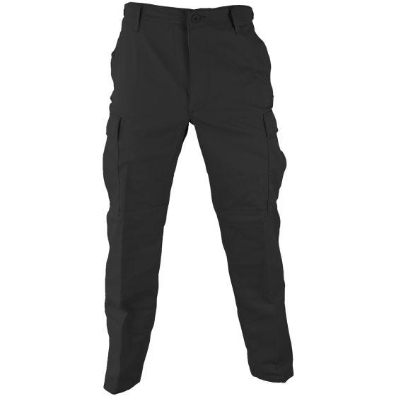 Propper BDU Uniformsbyxor Poly-bomull Ripstop Svart