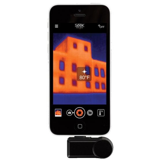Seek Thermal XR iOS Kompaktkamera - Svart