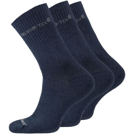 Helikon 3-Pack All Round Strumpor - Navyblå