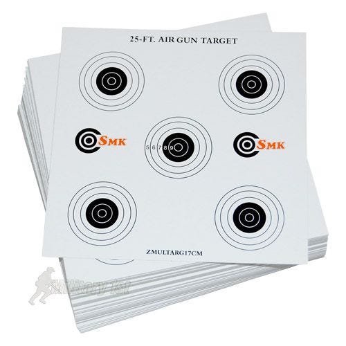 SMK 25ft Kortmåltavla 17 cm 100-pack