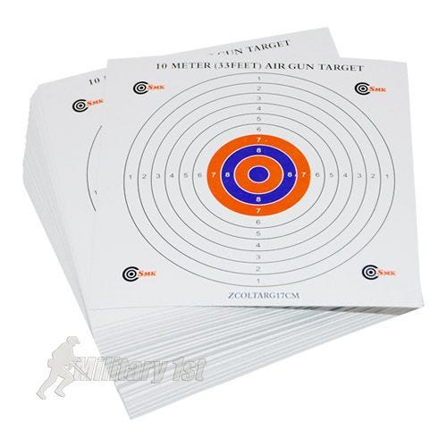 SMK Colour Centre Kortmåltavla 17 cm 100-pack