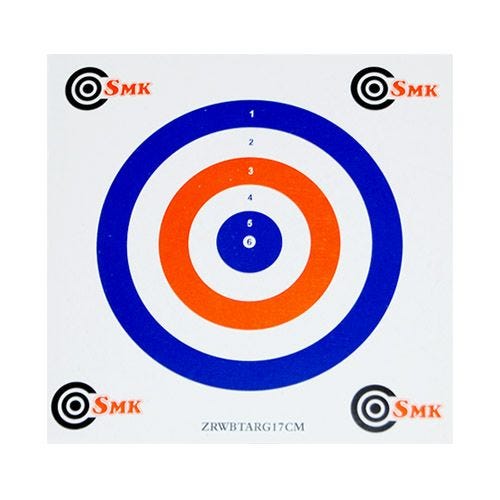 SMK Red White Blue Kortmåltavla 17 cm 100-pack