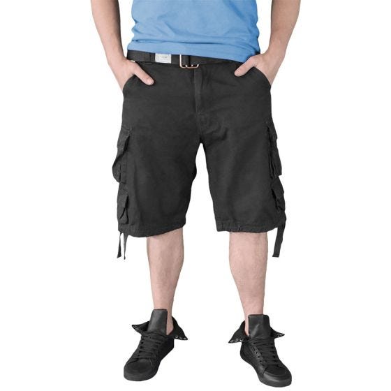 Surplus Division Shorts - Svart