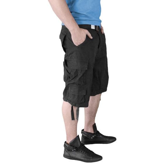 Surplus Division Shorts - Svart