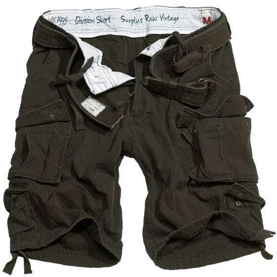 Surplus Division Shorts - Brun