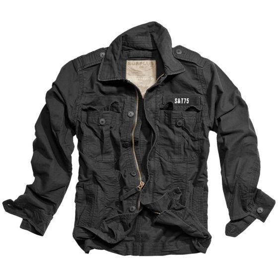 Surplus Heritage Vintage Jacka - Svart