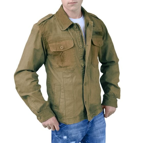 Surplus Heritage Vintage Jacka - Oliv