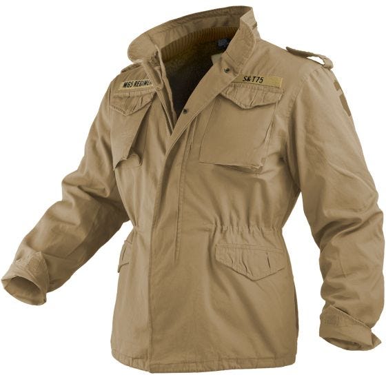 Surplus M65 Regiment Jacka - Coyote