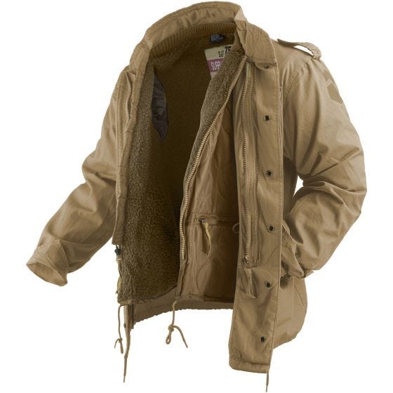 Surplus M65 Regiment Jacka - Coyote