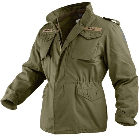 Surplus M65 Regiment Jacka - Oliv