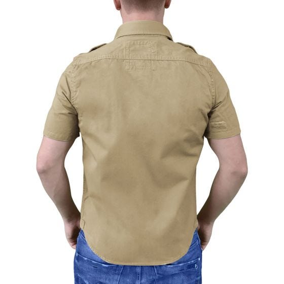 Surplus Kortärmad Skjorta - Beige