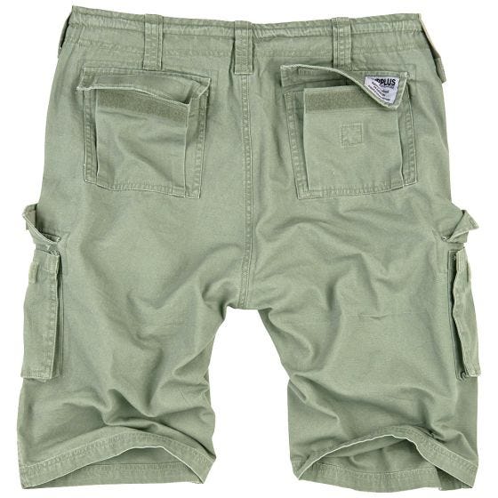 Surplus Stars Bermudashorts - Ljus Olivfärgad