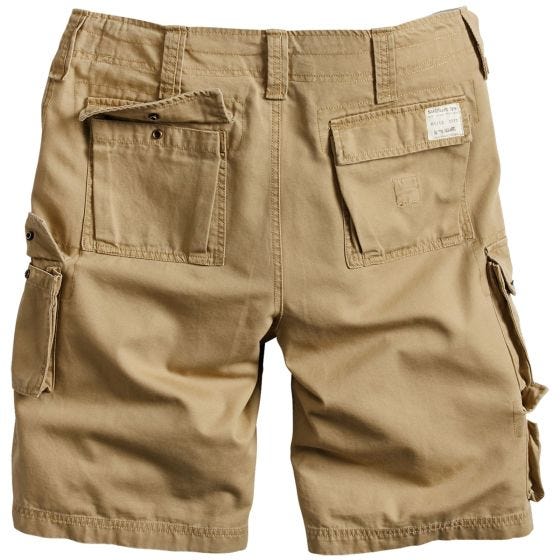 Surplus Trooper Shorts - Beige Tvättad
